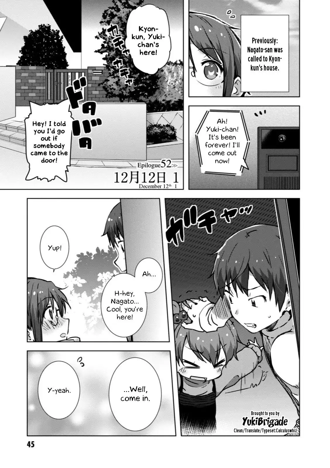 Nagato Yuki-chan No Shoushitsu Chapter 52 2